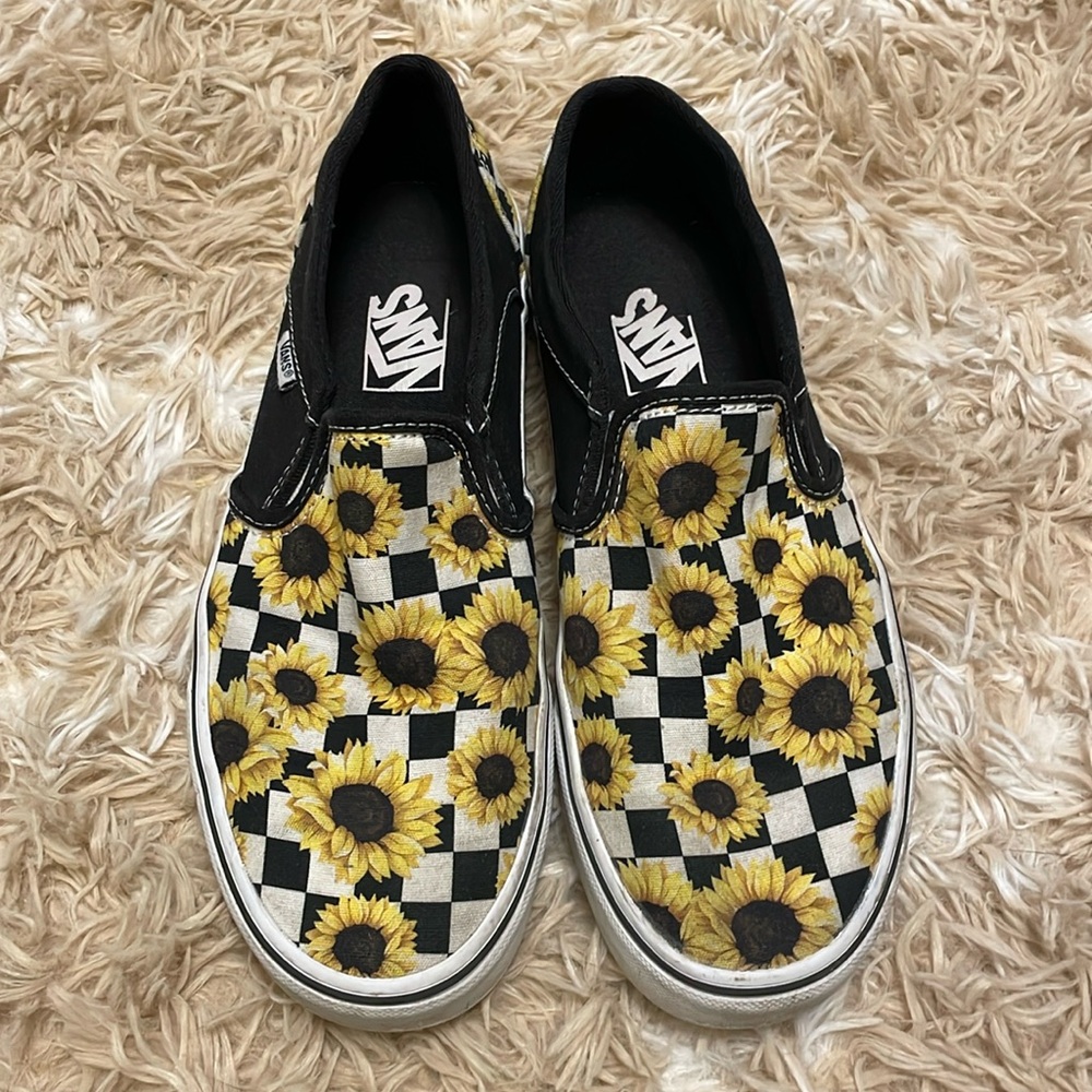 Vans sunflower design